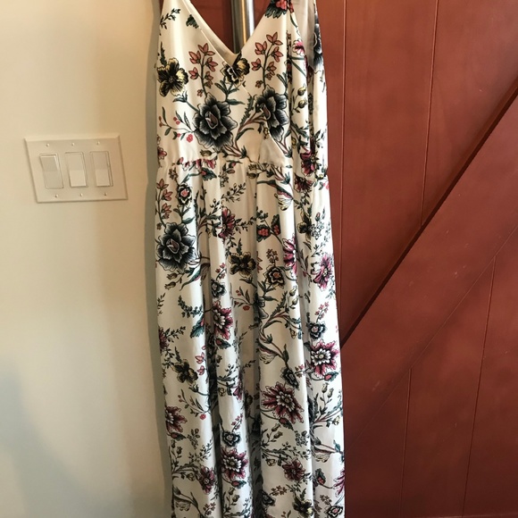 Loft Floral Wallpaper Maxi Dress, 4 - Picture 2 of 3
